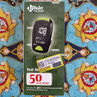 نوار تست قند خون یورایت سبز TD-4279 URiGHT تعداد در هر بسته 50 عدد