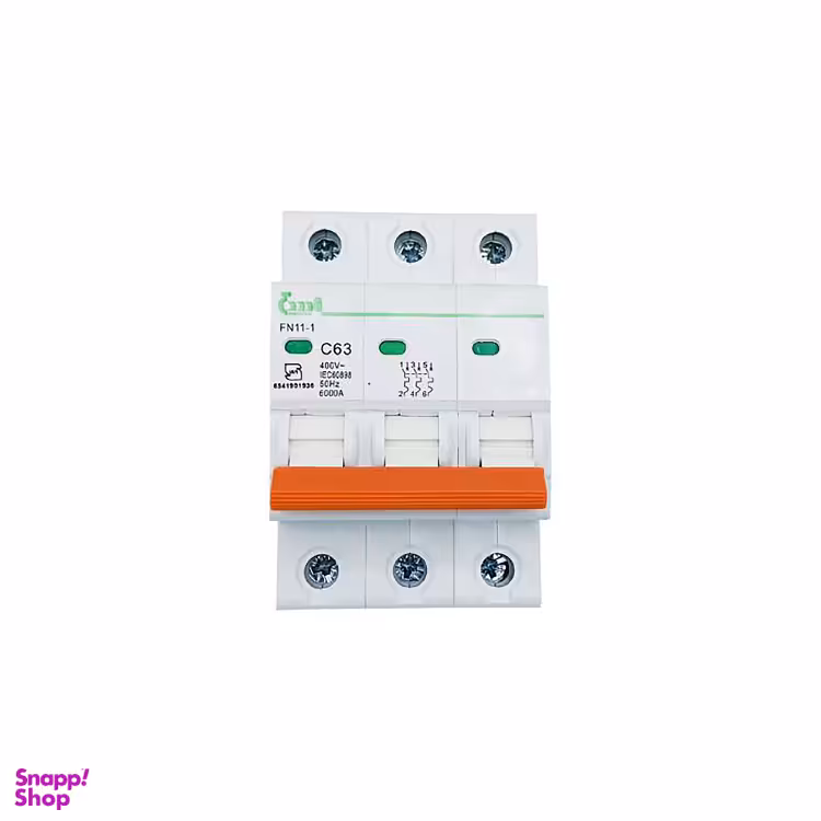 فیوز مینیاتوری سه فاز 63 آمپر بدیع مدل C63