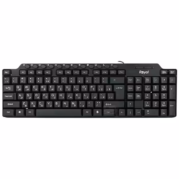 کیبورد سیمدار رویال Royal R-K151