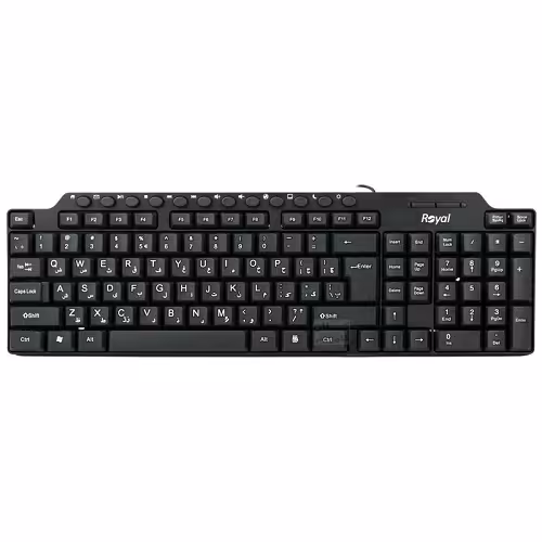 کیبورد سیمدار رویال Royal R-K151