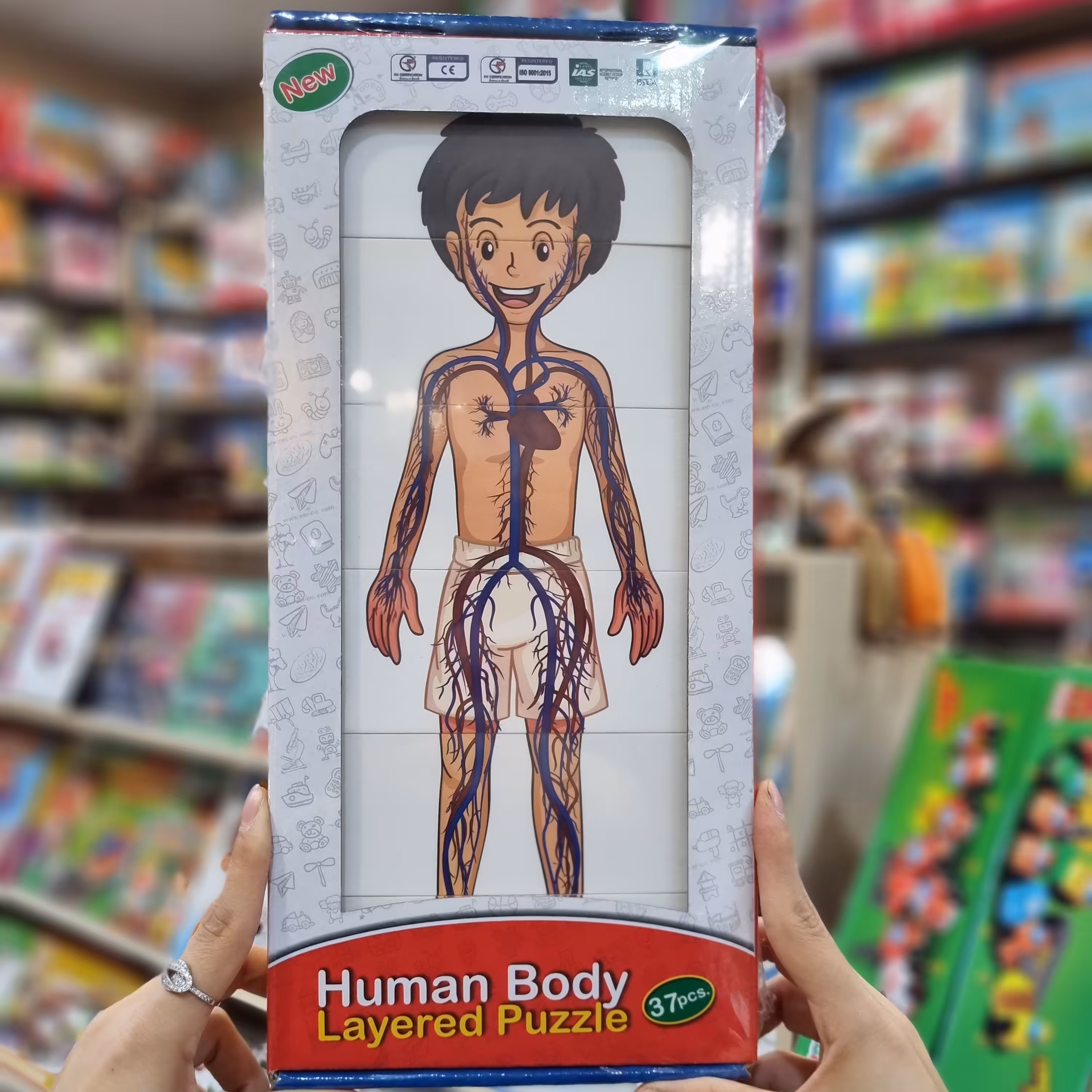 بازی آموزشی پازلی و جورچین بدن انسان