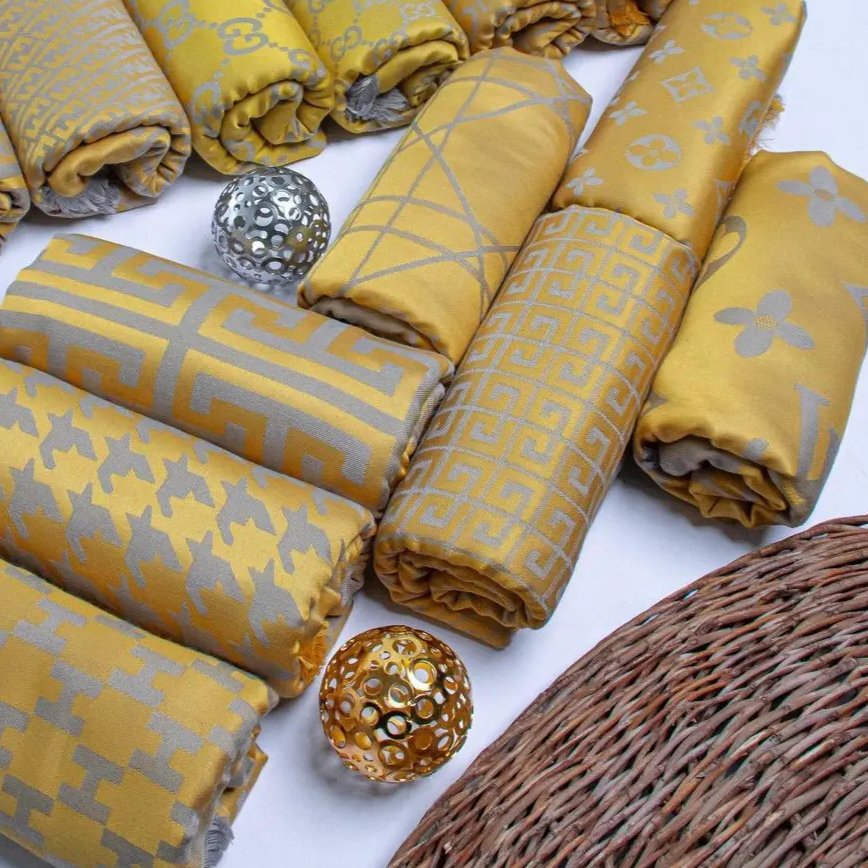 روسری ژاکارد نخی