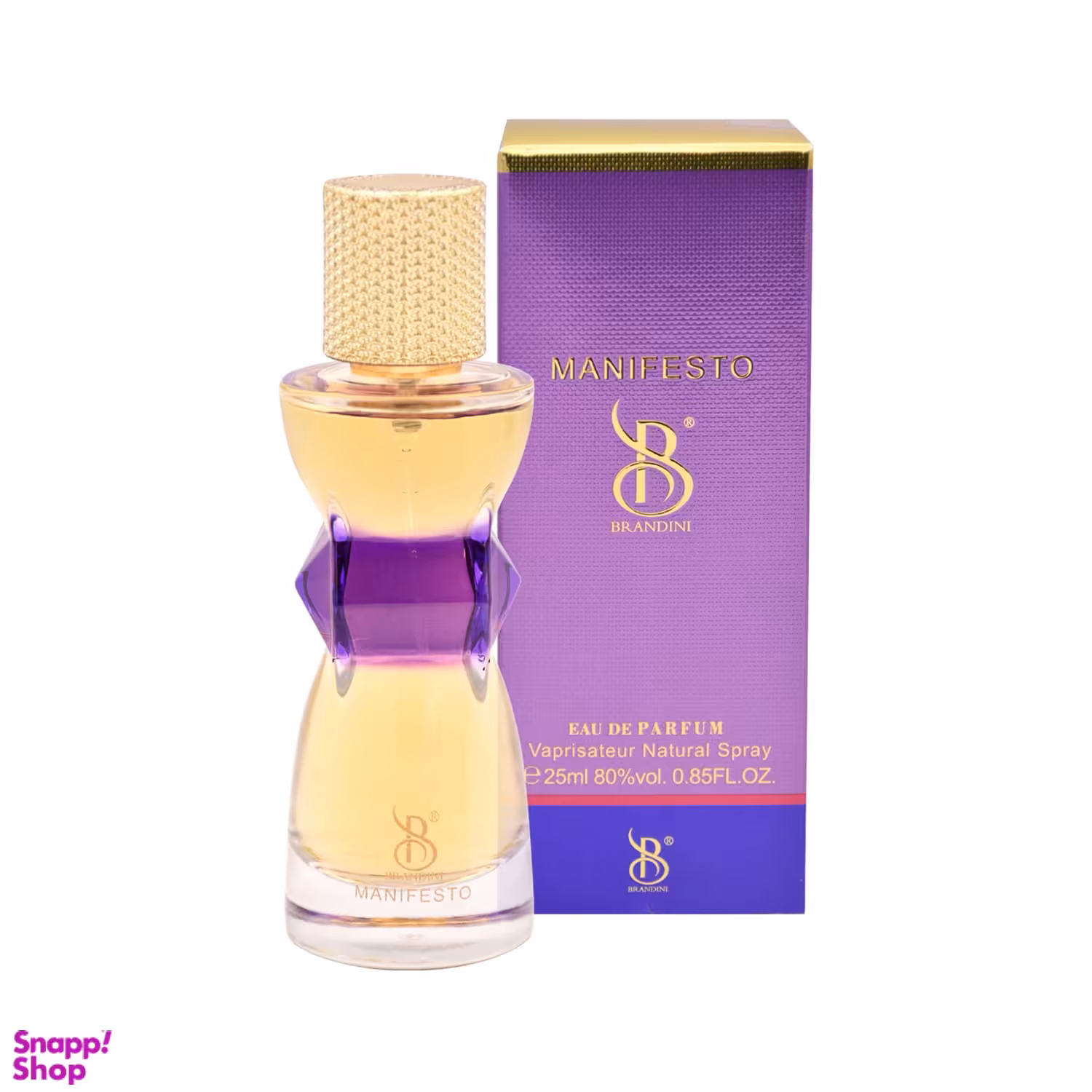 عطر جیبی زنانه برندینی مدل Manifesto حجم 33 میلی لیتر