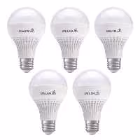 لامپ 10 وات ال ای دی دلتا حبابی بسته 5 تایی