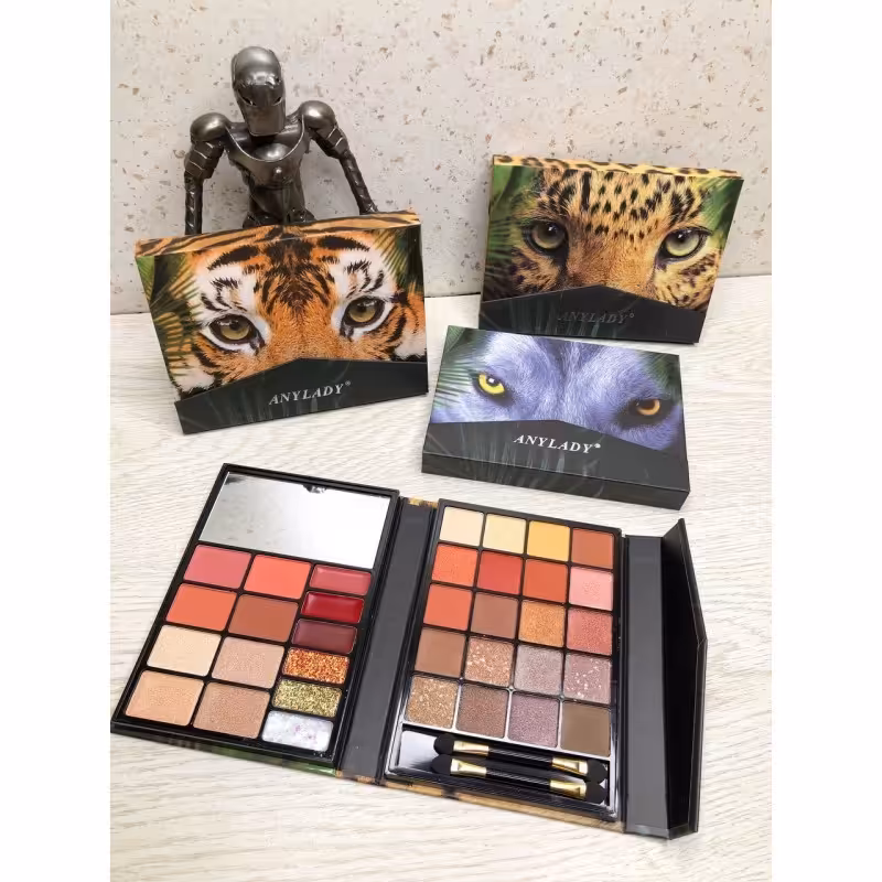 پالت کیفی و کاربردی  سایز بزرگ چند کاره انی لیدی طرح پلنگ Any lady