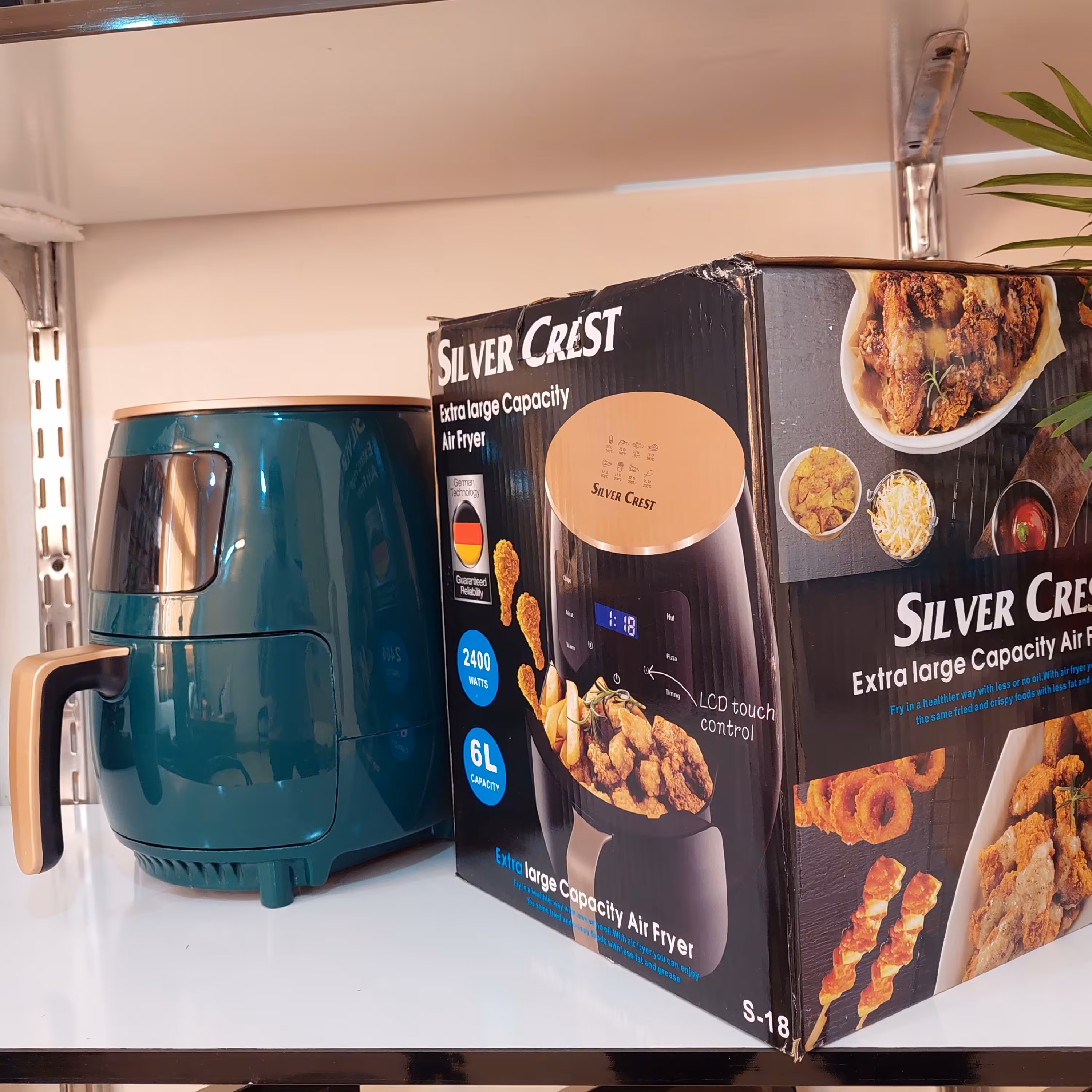 سرخ کن رژیمی 6 لیتر برند سیلور کرست مدل Silver Crest S-18