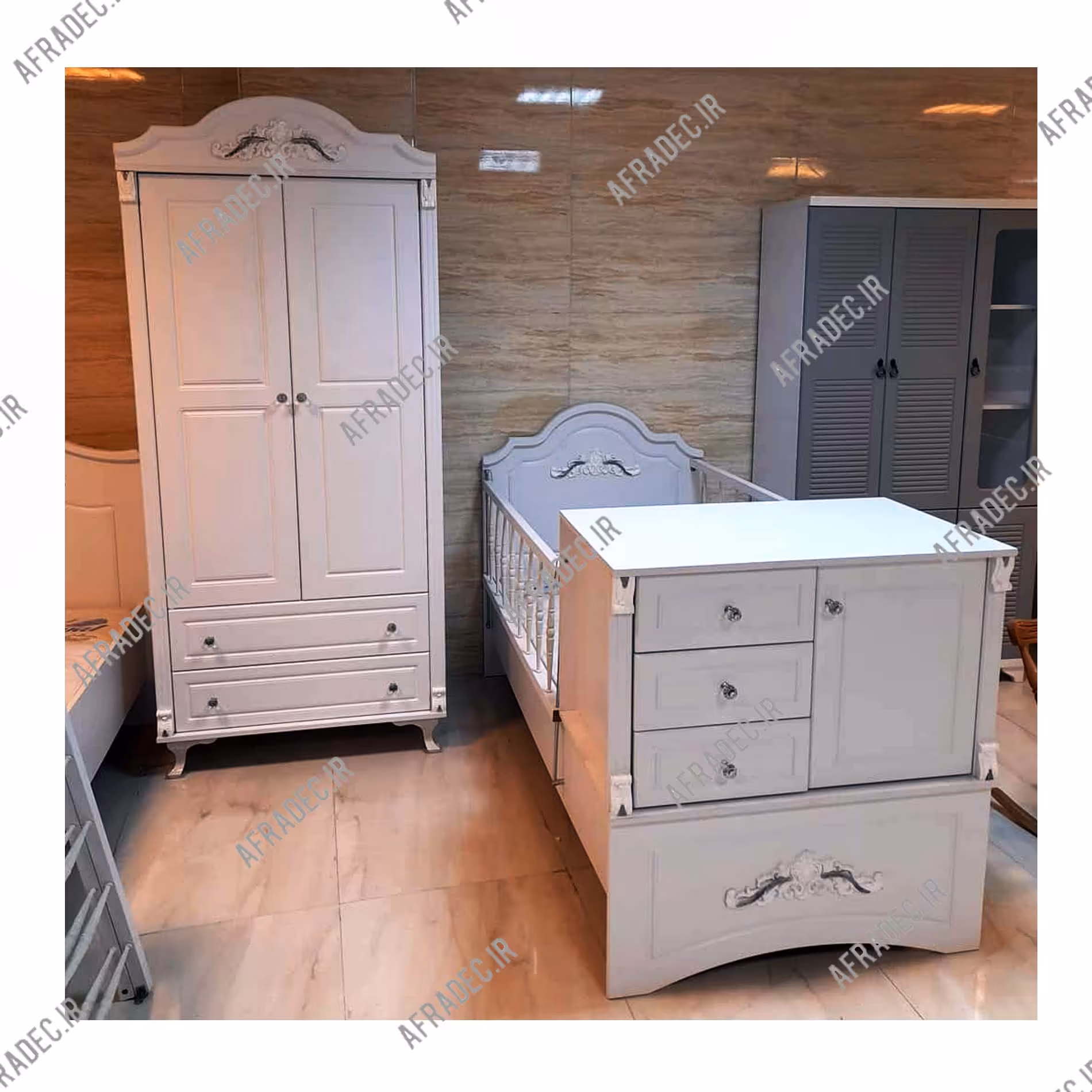 سرویس خواب نوزادکودک به نوجوان مدل آرکا