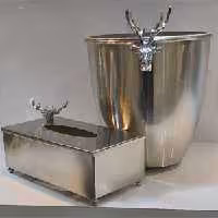 سطل و دستمال گوزن