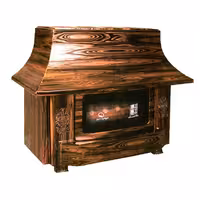 شومینه گازسوز مروارید سوز مدل سوپر گرافیک 11000