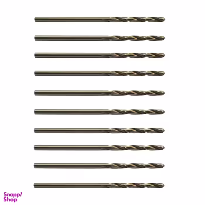 مته کبالت تانوس مدل YP-HSS-SIZE2 سایز 2 میلی متر مجموعه 10 عددی