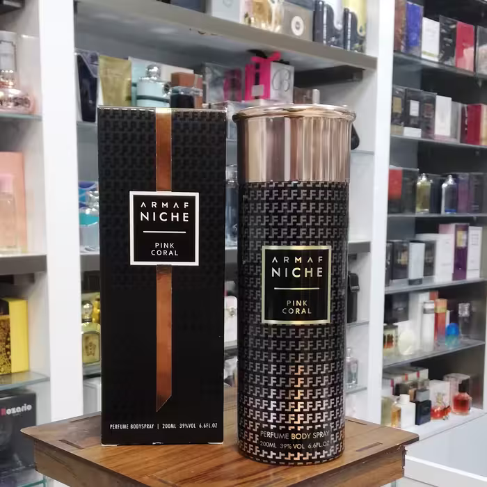 اسپری بدن زنانه آرماف نیچه مدل پینک کورال PINK CORAL حجم 200 میلی لیتر