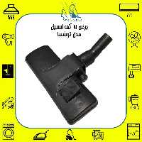 برس جاروبرقی 81 مخصوص ناسیونال National کف استیل پدال دار  چرخ دار مشکی