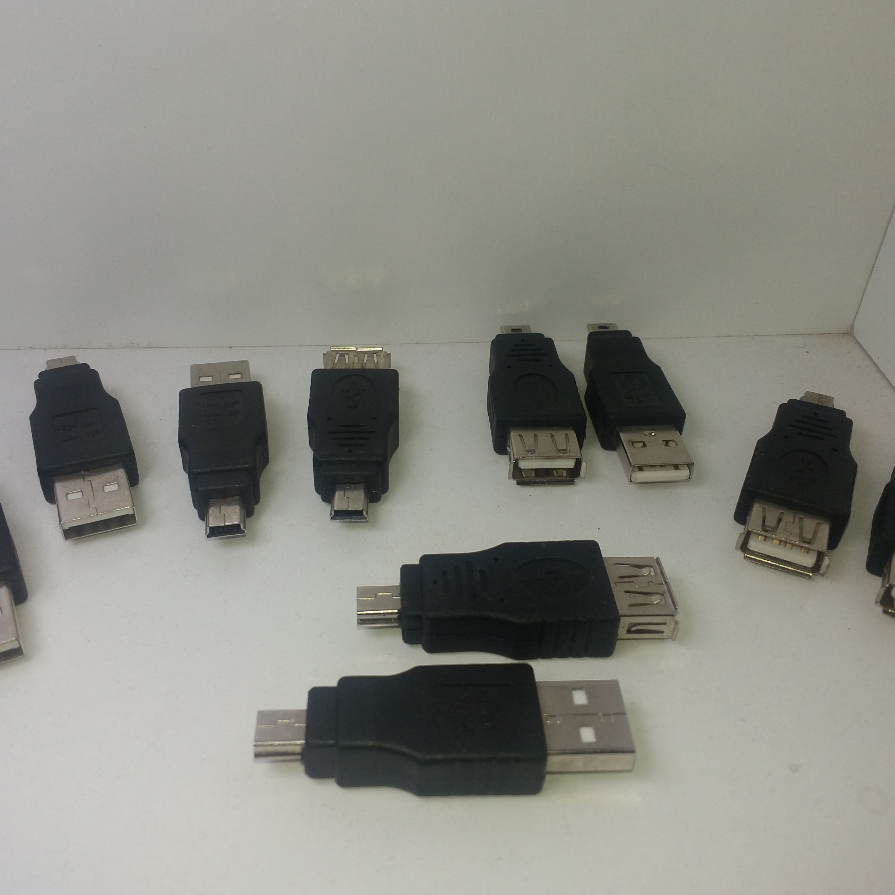 تبدیل USB نری یا مادگی به ذوزنقه