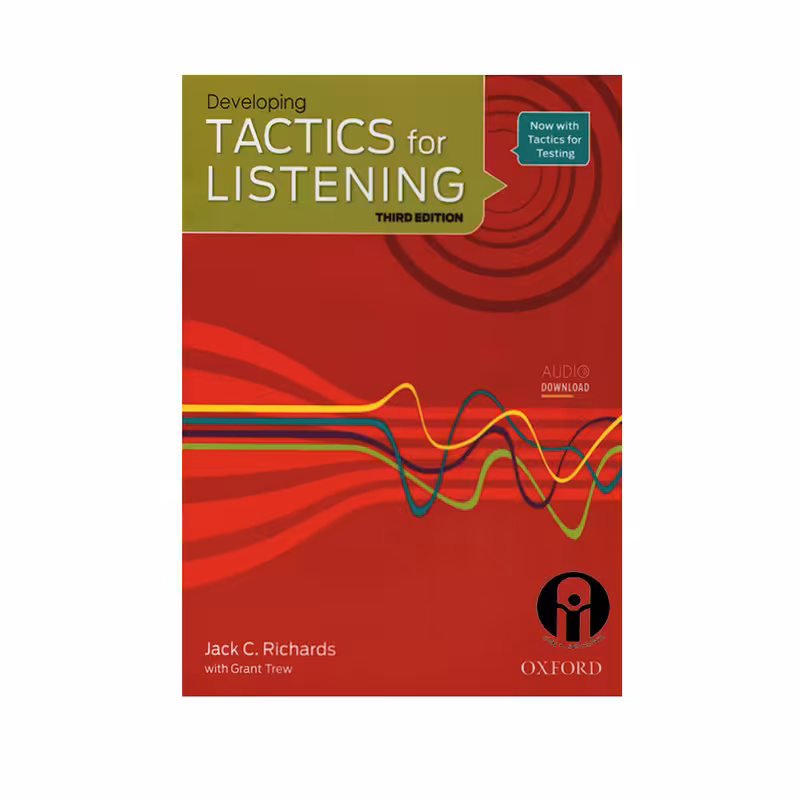 کتاب Developing Tactics For Listening Third Edition اثر Jack C.Richards and Grant Trew انتشارات الوند پویان