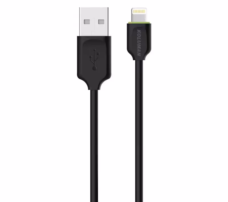 کابل تبدیل USB به Lightining کلومن مدل KD-26 طول 1 متر
