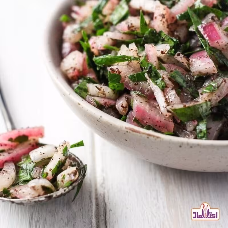 ادویه پیازسبزیجات یک کیلویی اعتماد  (پیازجعفری )(پیاز جعفری ) - حذف شده