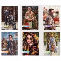 دفتر 50 برگ جلد ته چسبی شفیعی درجه یک 