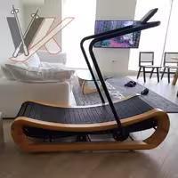 تردمیل مکانیکی منحنی چوبی کد 1302053