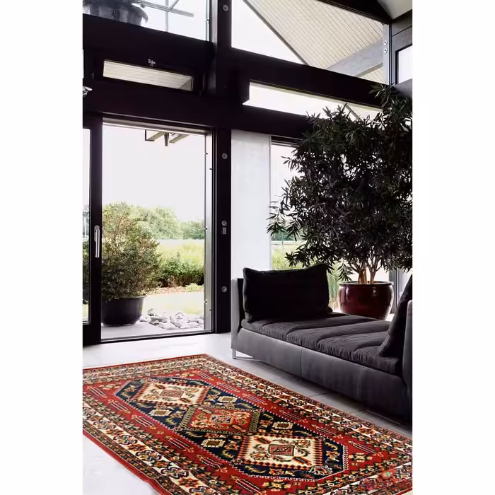 فرش ماشینی ساوین طرح آنیتا لاکی