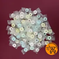 آبنبات نعنایی میوه ایی 200 گرمی با 4 طعم میوه بدون قند و شیرین شده با قند طبیعی خوشبو و خنک کننده دهان