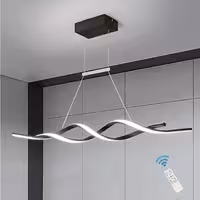 لوستر مدرن -چراغ ال ای دی خطی  طرح پیچشی  مدرن کد PB1

