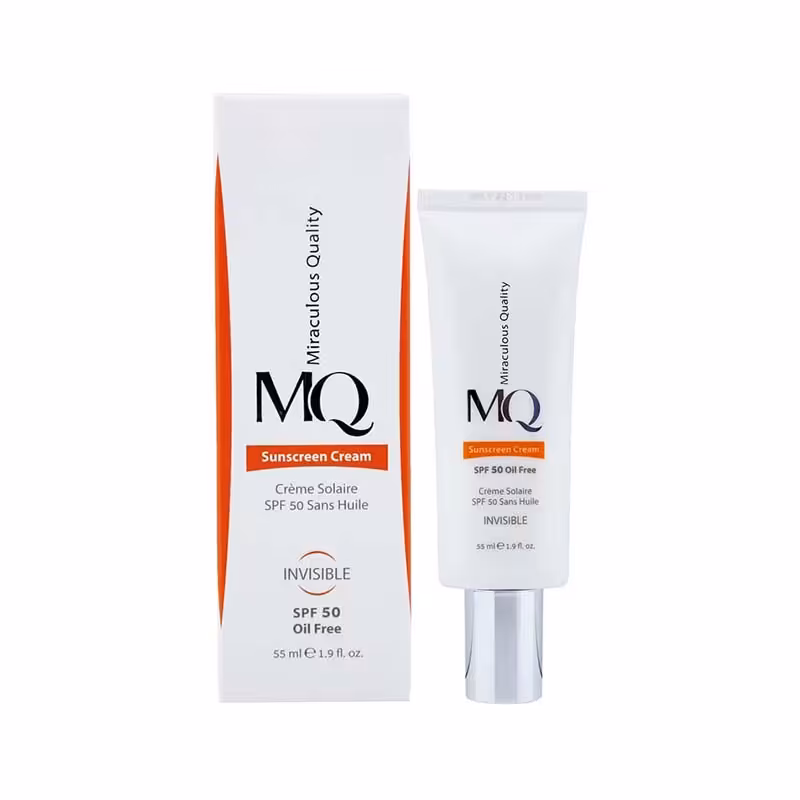 ضدآفتاب بی رنگ MQ ام کیو SPF50 حجم 55 میل | خرید + قیمت