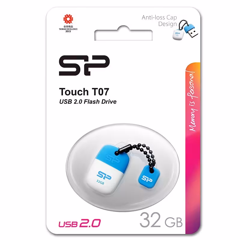 فلش مموری Silicon power 32GمدلT07 باگارانتی