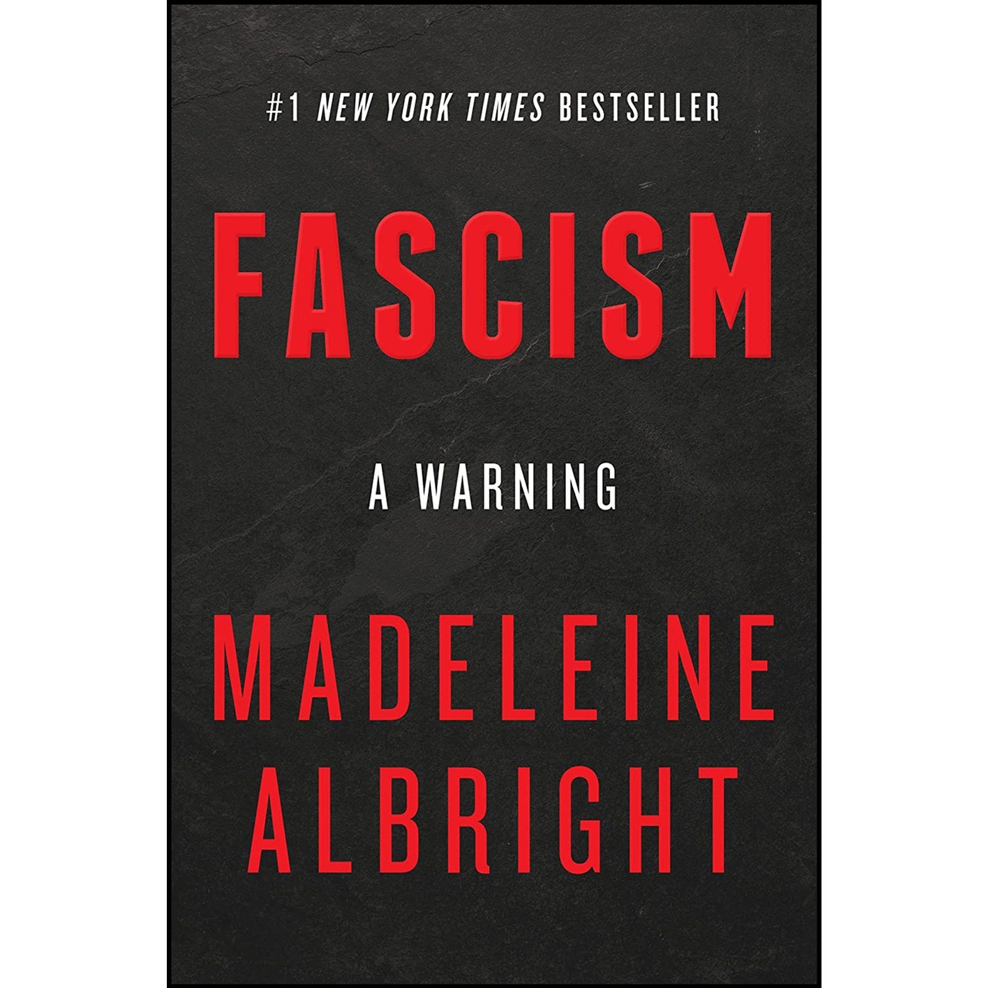 کتاب زبان اصلی Fascism اثر Madeleine Albright and Bill Woodward انتشارات Harper