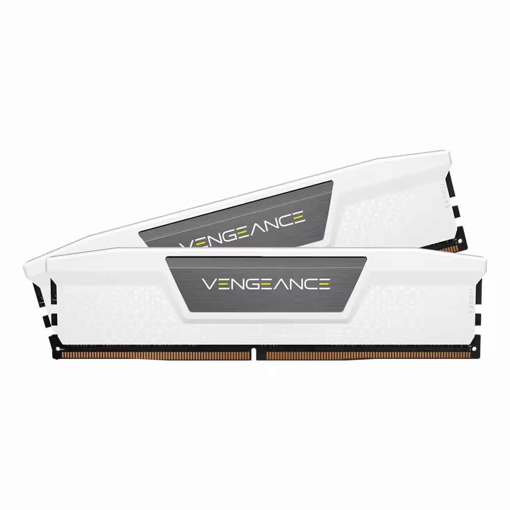 رم کامپیوتر کورسیر Corsair Vengeance 32GB (2×16GB) DDR5 5200MHz CL40 White