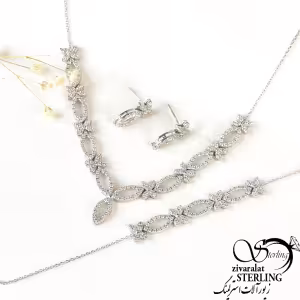 سرویس گلریز نقره عیار925 کد 10443