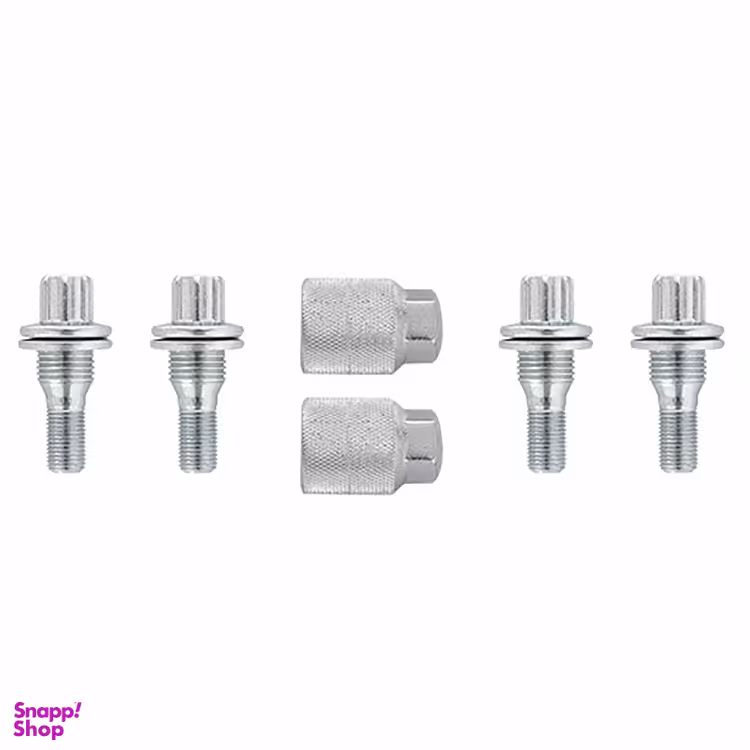 پیچ چرخ و رینگ ضد سرقت خودرو چیکال (Chikal) مدل M-58 مناسب برای دنا مجموعه 6 عددی