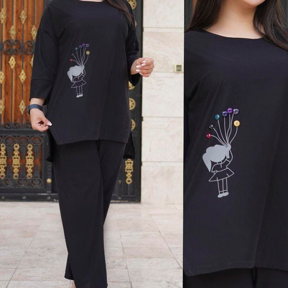 تونیک شلوار بادکنکی