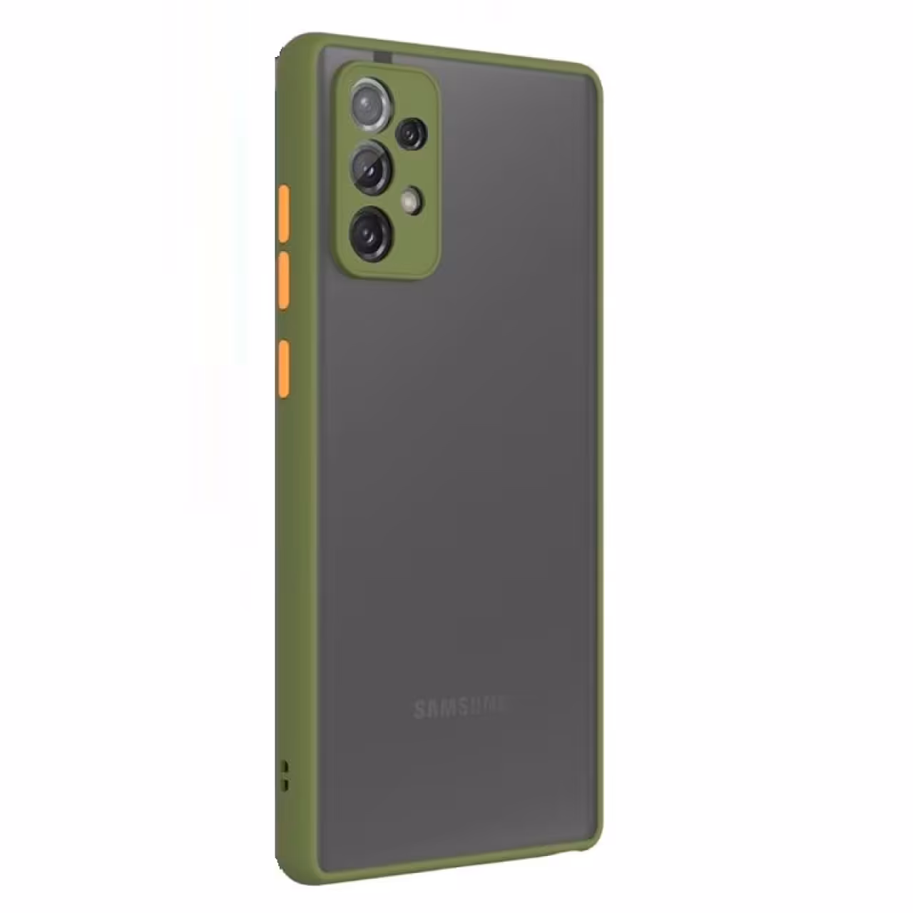 کاور مدل پشت مات دور سیلیکونی مناسب برای گوشی موبایل سامسونگ Samsung Galaxy A32