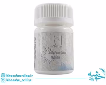 رنگ ژله ای سفید 35 گرمی نلین NELIN WHITE