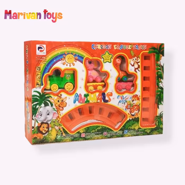 اسباب بازی قطار چراغدار موزیکال نشکن سایز 1 فانی