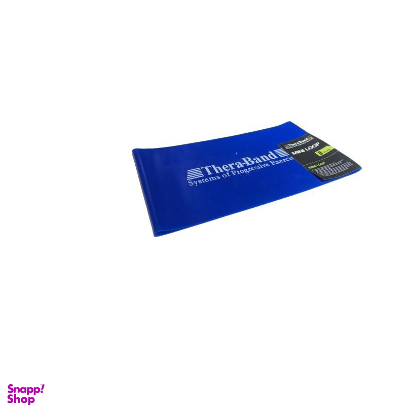 مینی لوپ تراباند (Theraband) عرض 15 سانتی متر رنگ آبی