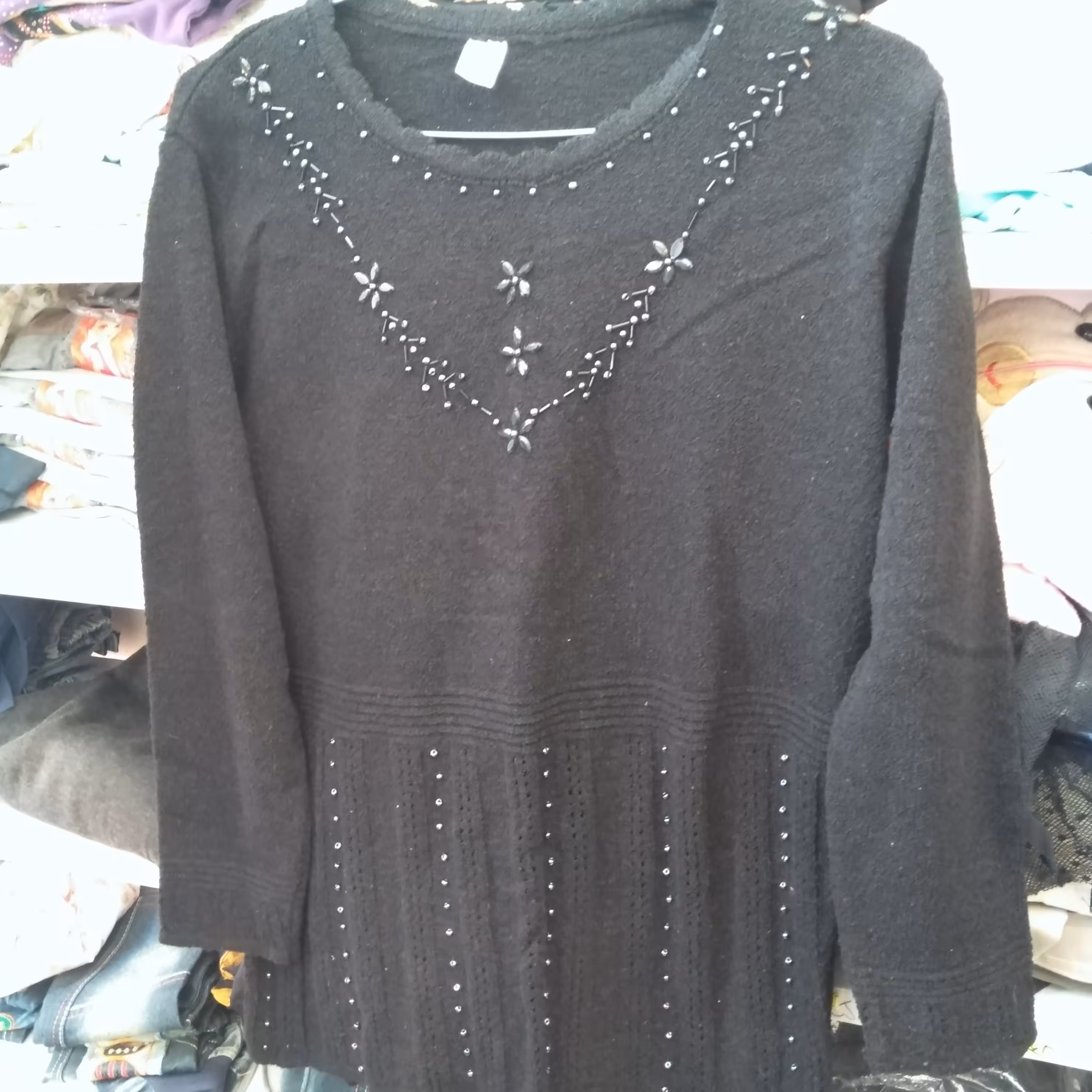 بلوز زنانه نگین دار