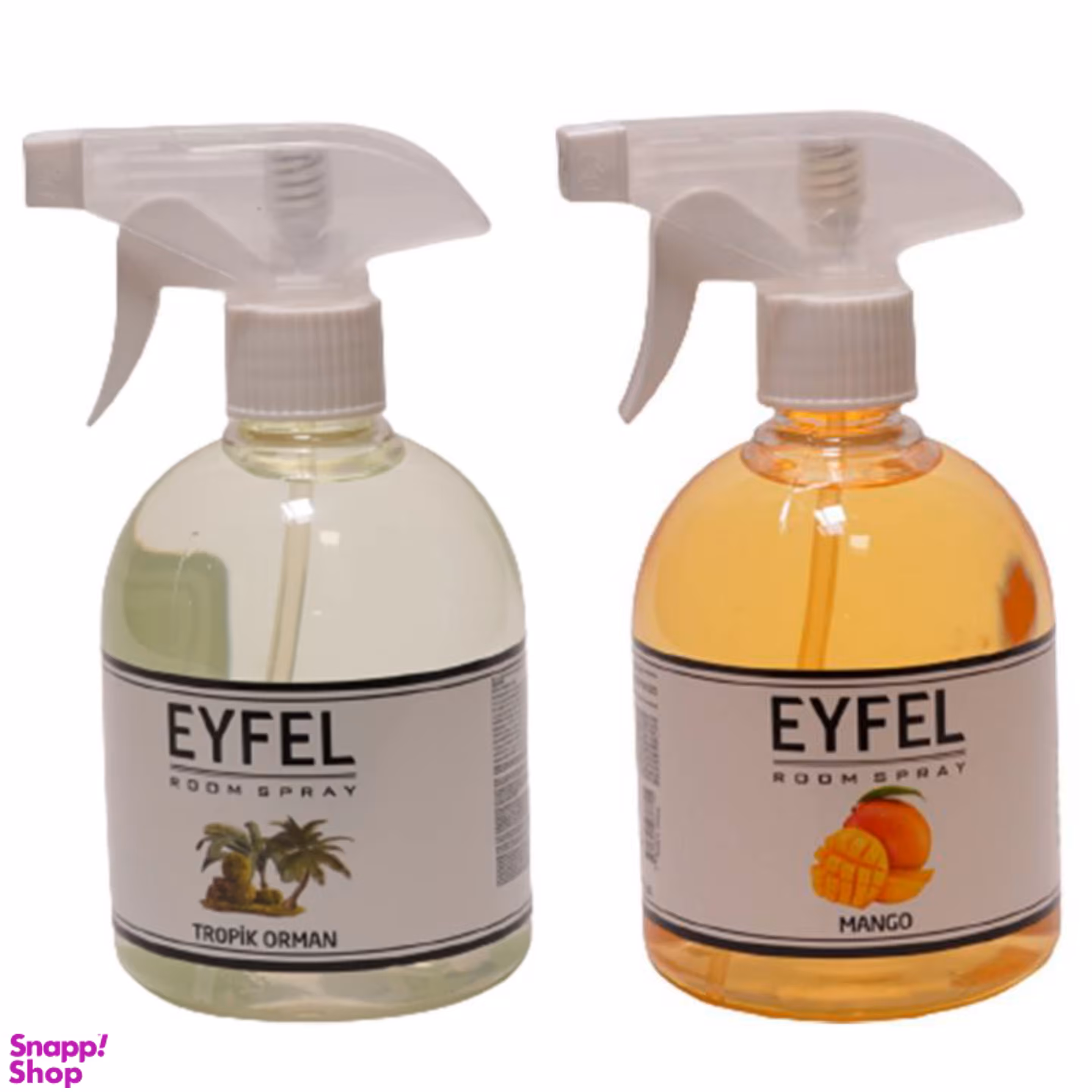 خوشبو کننده هوا ایفل مدل جنگل و انبه حجم 500 میلی لیتر مجموعه 2 عددی