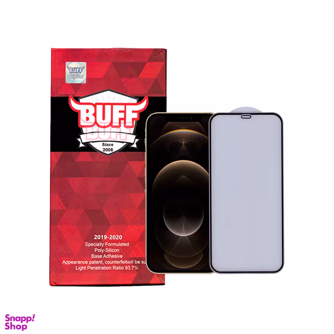 محافظ صفحه نمایش 5D بوف مدل FT03 مناسب برای گوشی موبایل اپل iPhone 12/12 Pro