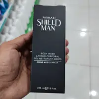 شامپو بدن مردانه فارماسی Shield man حاوی آمینو اسید 225 میل