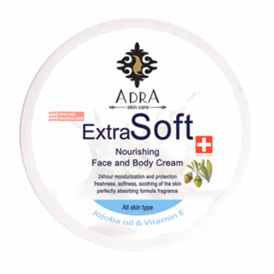 کرم مرطوب کننده اکستراسافت جوجوبا 200میل آدرا