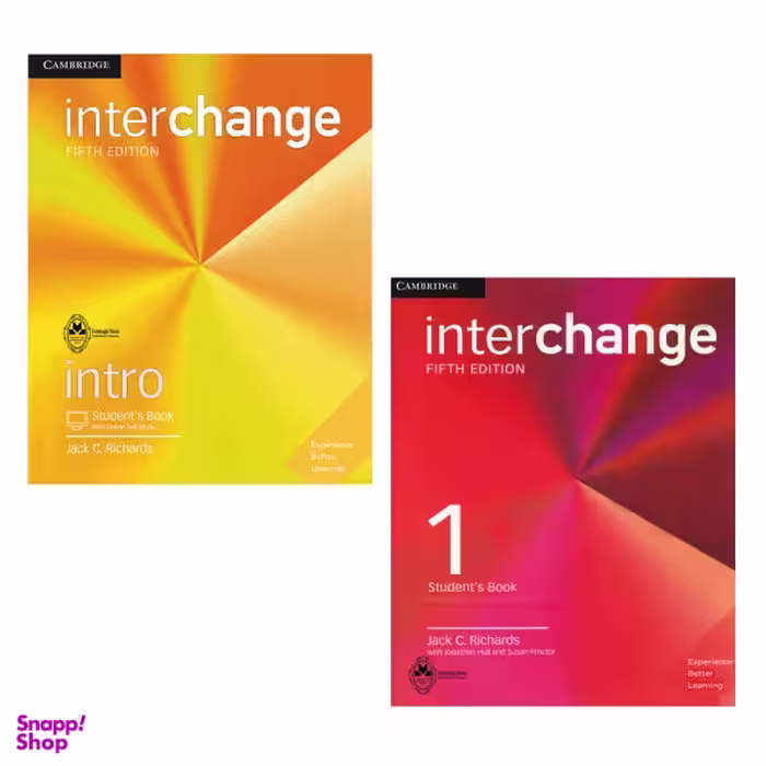 کتاب Interchange اثر جمعی از نویسندگان انتشارات اشتیاق نور 2 جلدی