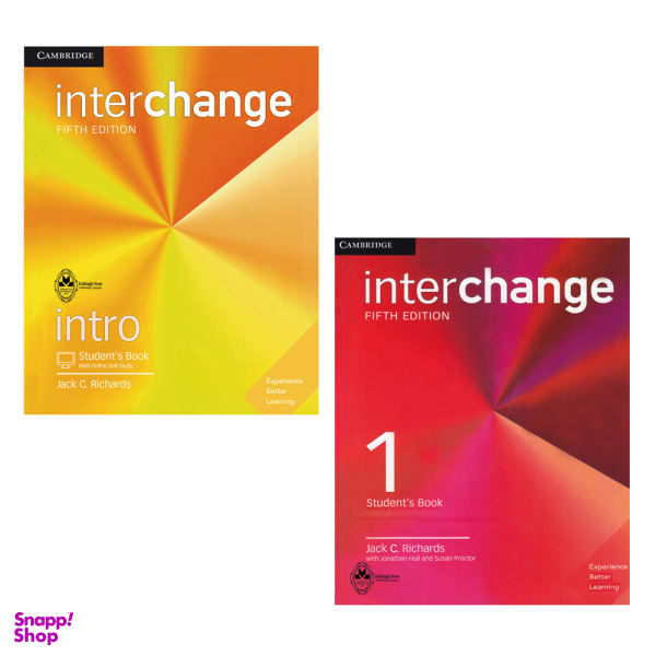 کتاب Interchange اثر جمعی از نویسندگان انتشارات اشتیاق نور 2 جلدی