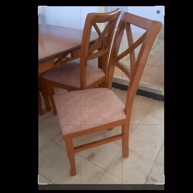 چهار عدد صندلی لهستانی گره چینی