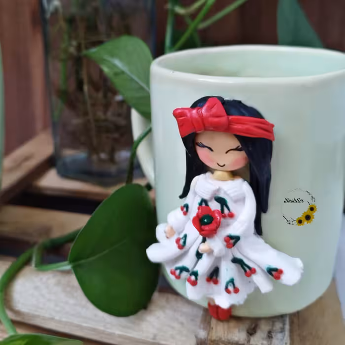 ماگ عروسکی فانتزی 