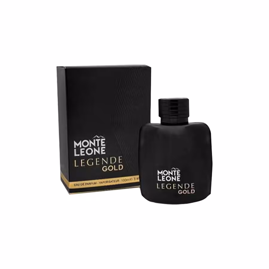 عطر ادکلن مون بلان لجند گلد شرکتی فراگرنس ورد MONTE LEONE LEGENDE GOLD حجم 100 میل