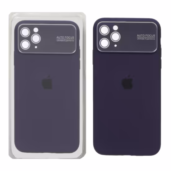 قاب گوشی سیلیکونی اورجینال Auto Focus محافظ لنز شیشه ای برای iPhone 11 Pro