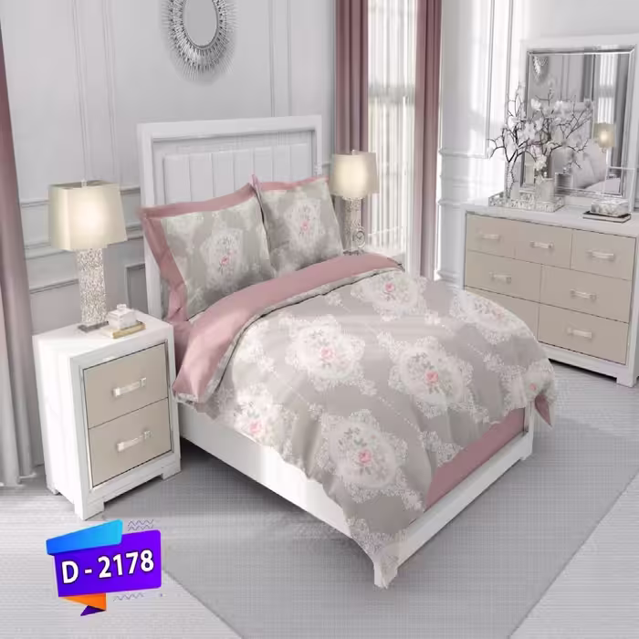 سرویس روتختی لمان کد 2178 دونفره 6 تکه