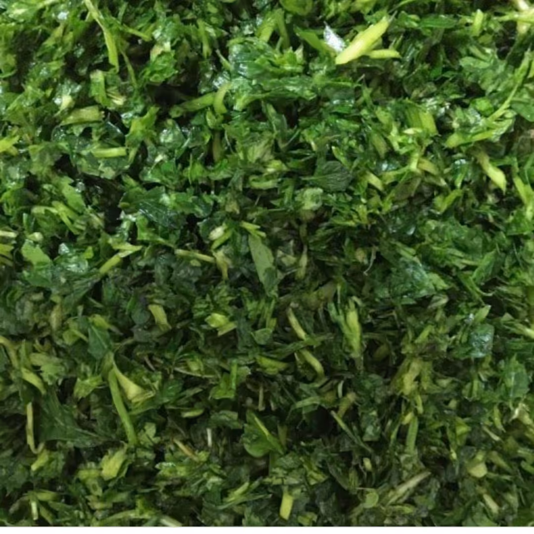 سبزی آش خرد شده یک کیلویی(پرداخت هزینه ارسال به صورت پس کرایه در مقصد.