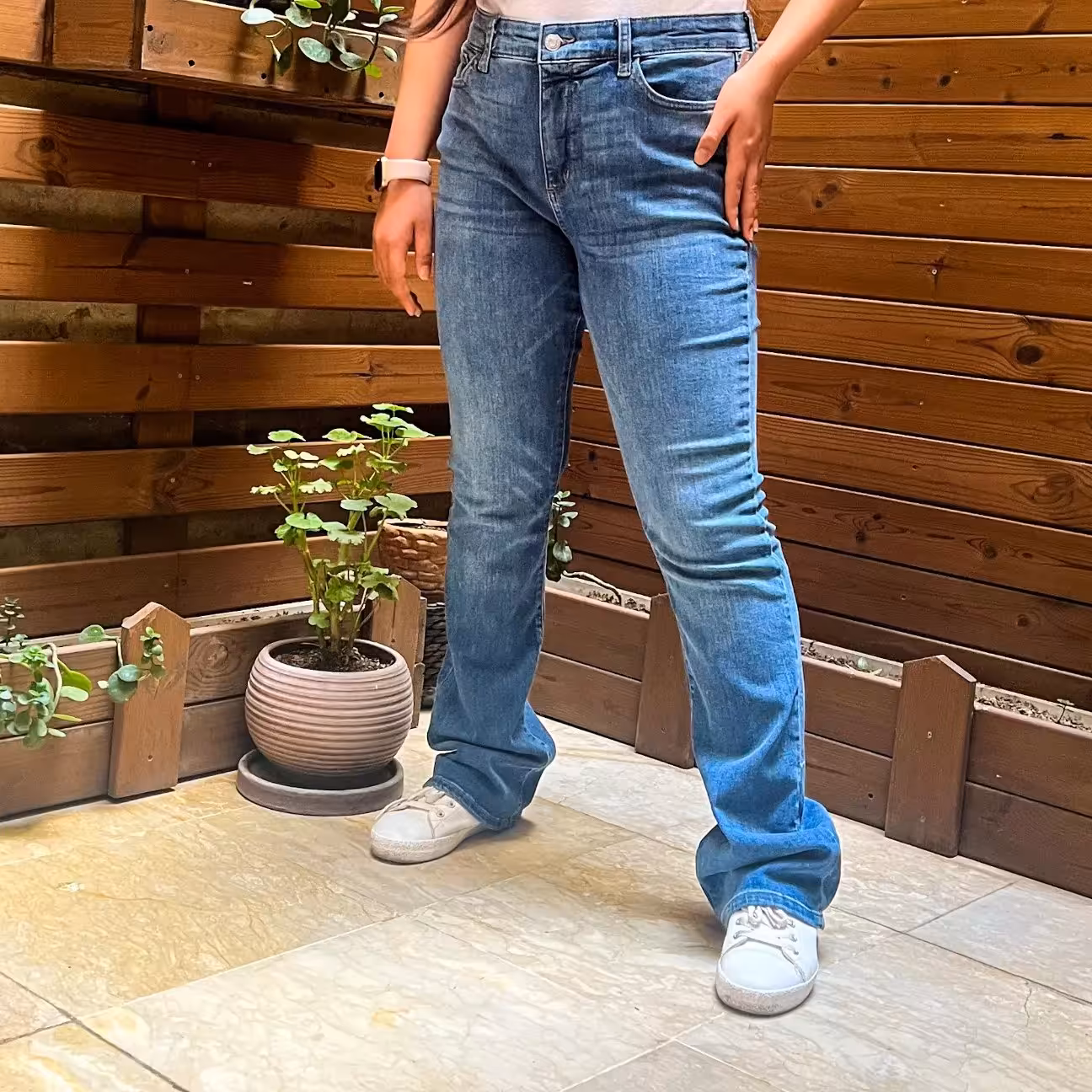 شلوار بوتکات سایز بزرگ 